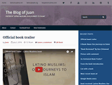Tablet Screenshot of latinomuslim.com